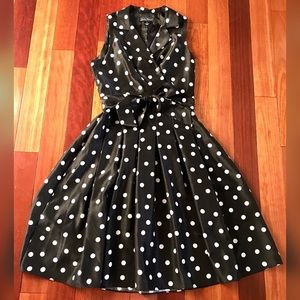 Jessica Howard Polka Dot Dress - size 10